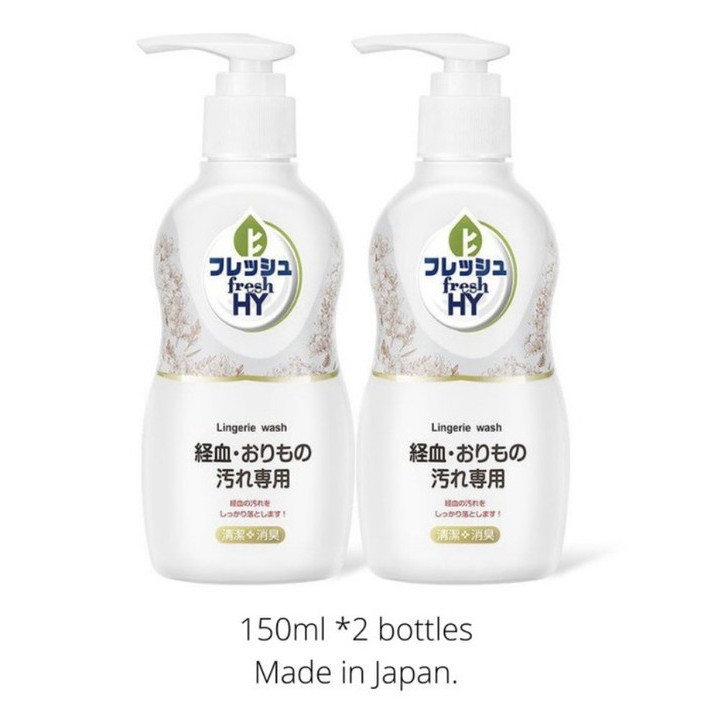 

Fresh Hy Japan Laundry Liquid Detergent - Lingerie Wash 150ml x 2