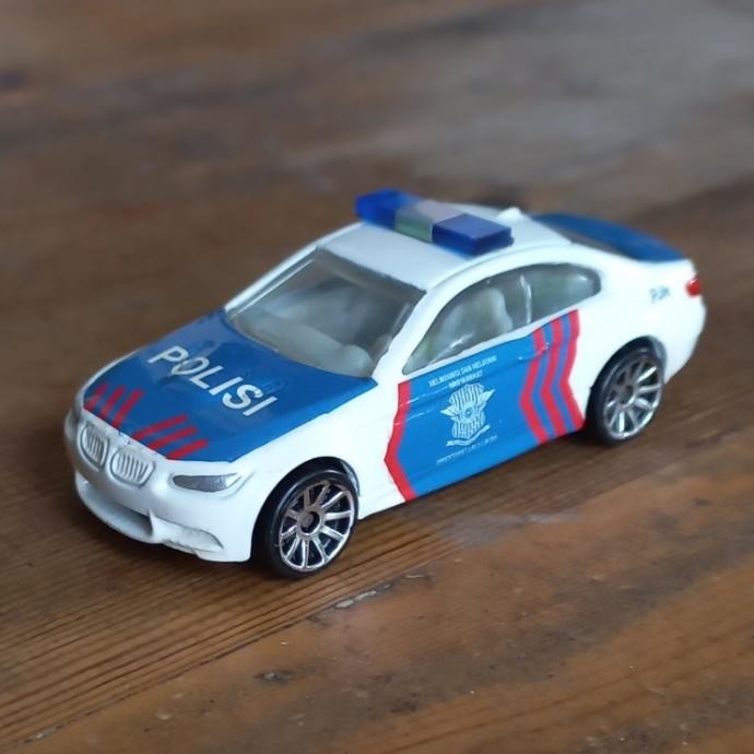 TERBARU HOT WHEELS 10 BMW M3 CUSTOM POLISI PJR UNRIVET LOOSE.
