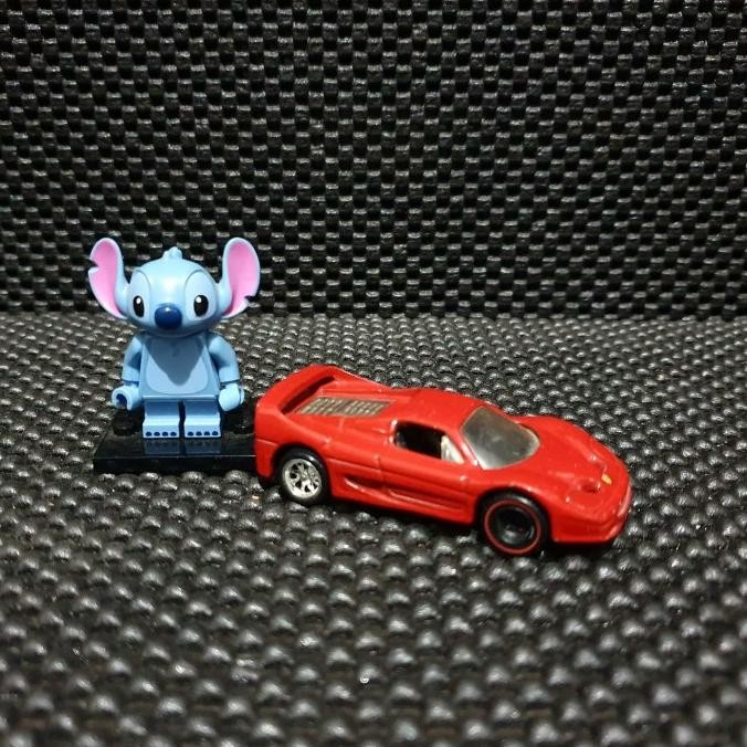 ASLI HOT WHEELS FERRARI F50 MERAH BAN KARET