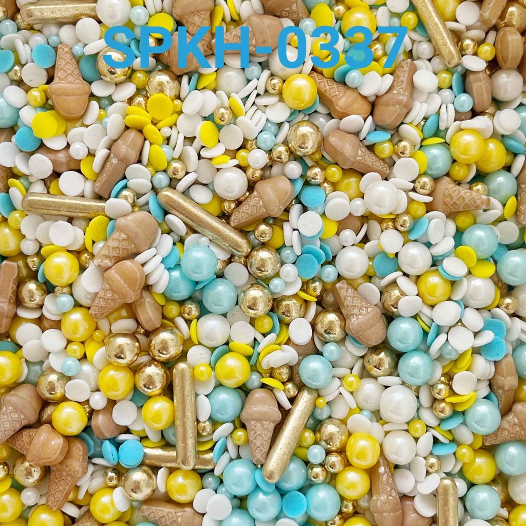 

SPKH-0337 Sprinkles sprinkle springkel 500gr mix ice cream biru kuning (SPRINKLES)