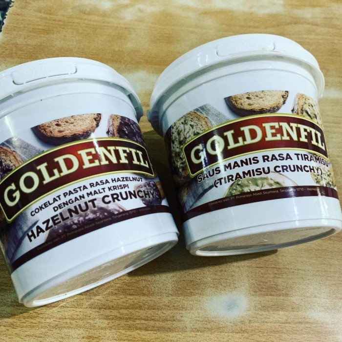 

GOLDENFIL HAZELNUT CRUNCHY 1KG SELAI COKLAT