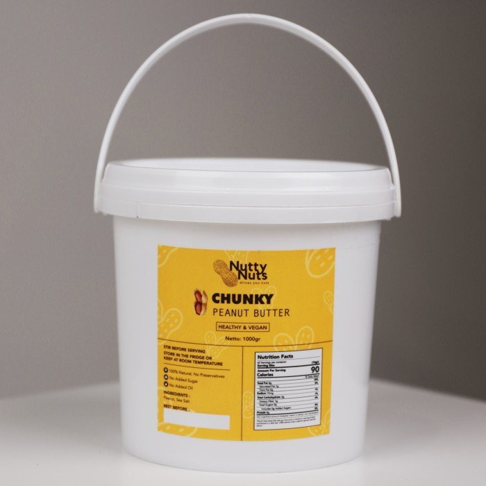 

NUTTYNUTS CHUNKY PEANUT BUTTER 1KG