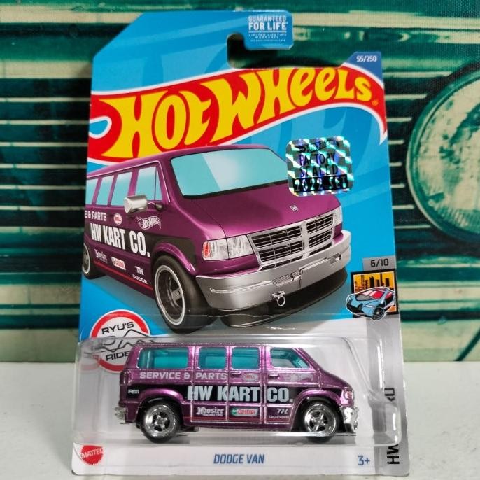 HARGA KHUSUS HOT WHEELS DODGE VAN THS/STH FACTORY SEALED