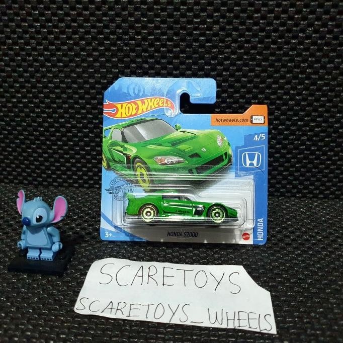 HIGH QUALITY HOT WHEELS HONDA S2000 GREDDY HIJAU GREEN SHORT CARD
