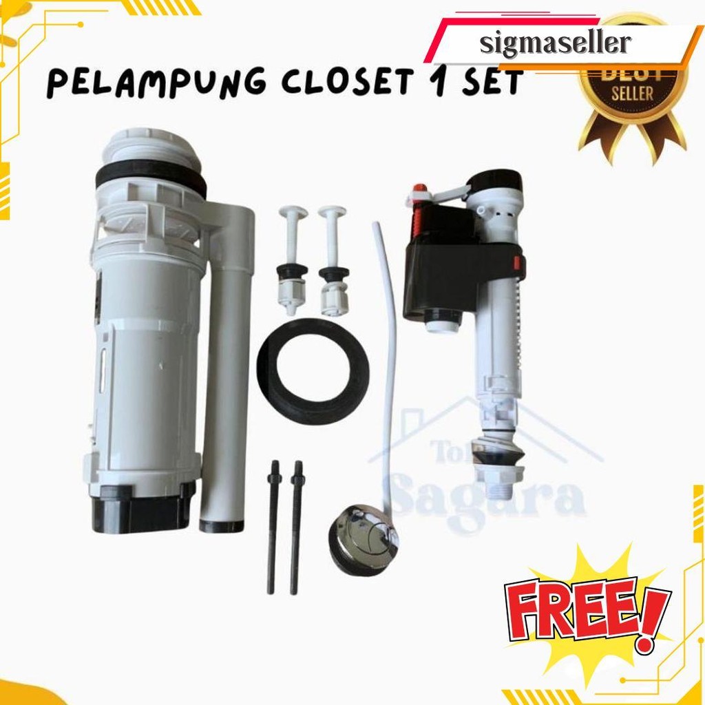 Pelampung Kloset Toto/Alat Tbung Dual Flush Kloset Model Toto Terlaris