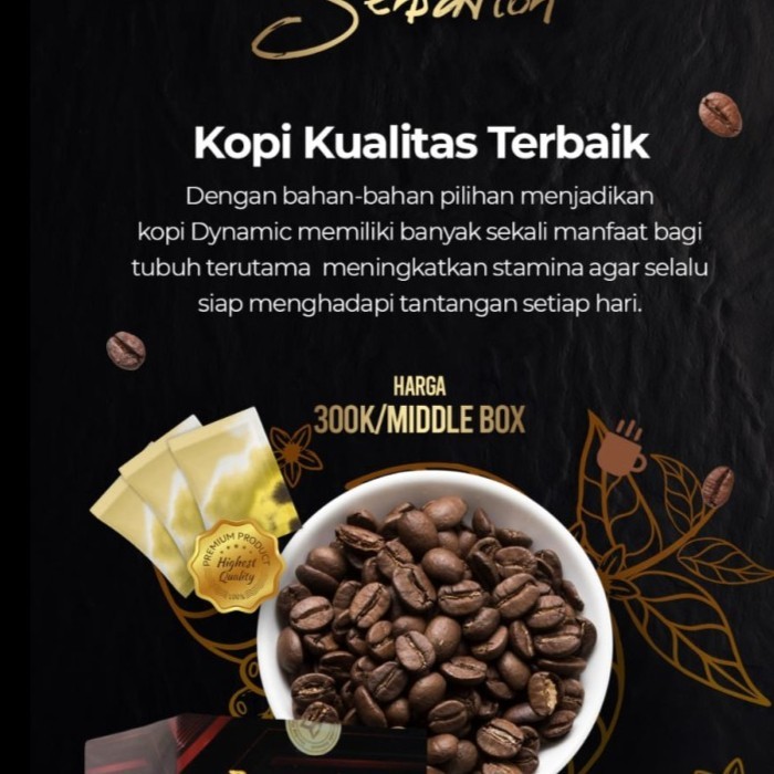 

COFFEE DYNAMIC KOPI GINSENG ISI 10 SACHET ORIGINAL