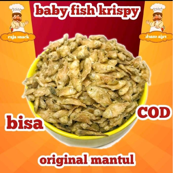 

New baby fish crispy 1kg ikan petek renyah termurce Ready