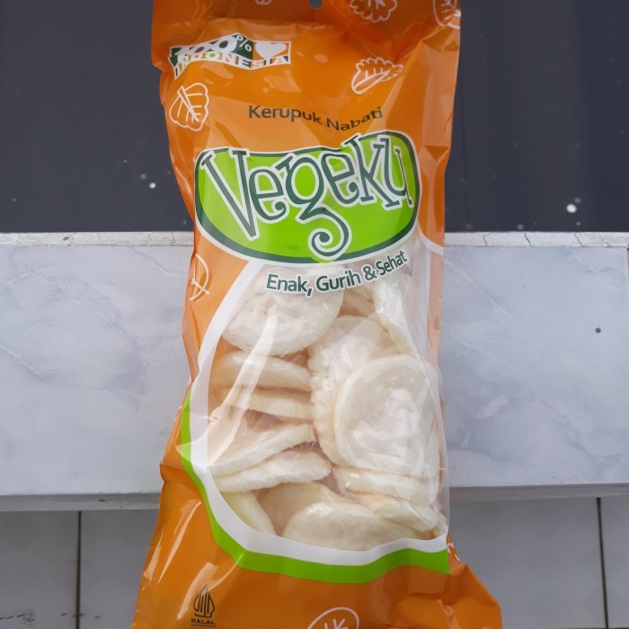 

Ina - Kerupuk / Krupuk Bulat Oval Vegeku Vegan & Vegetarian