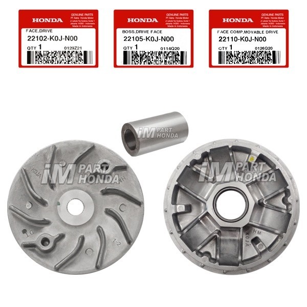 22102-K0J-N00 22105-K0J-N00 22110-K0J-N00 Bos Kipas Rumah Roller Genio