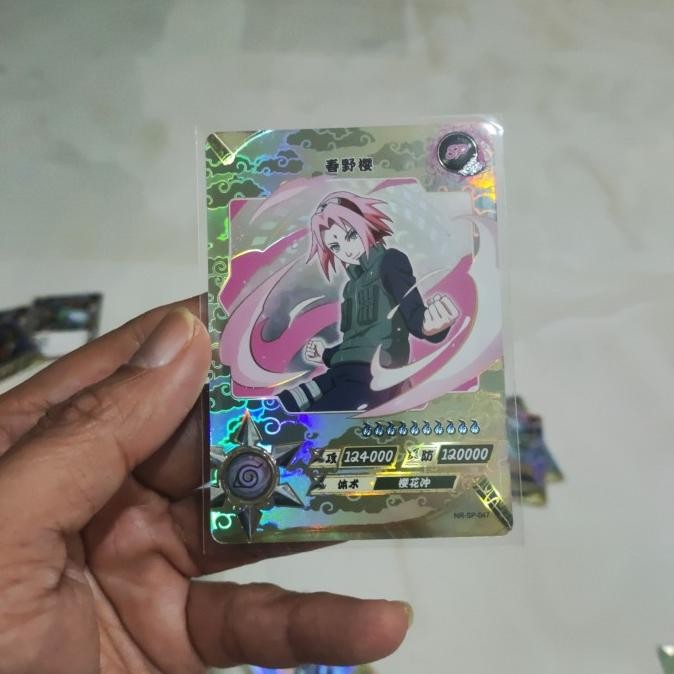 hanya disini] KARTU NARUTO KAYOU SAKURA SP HOLO ORI