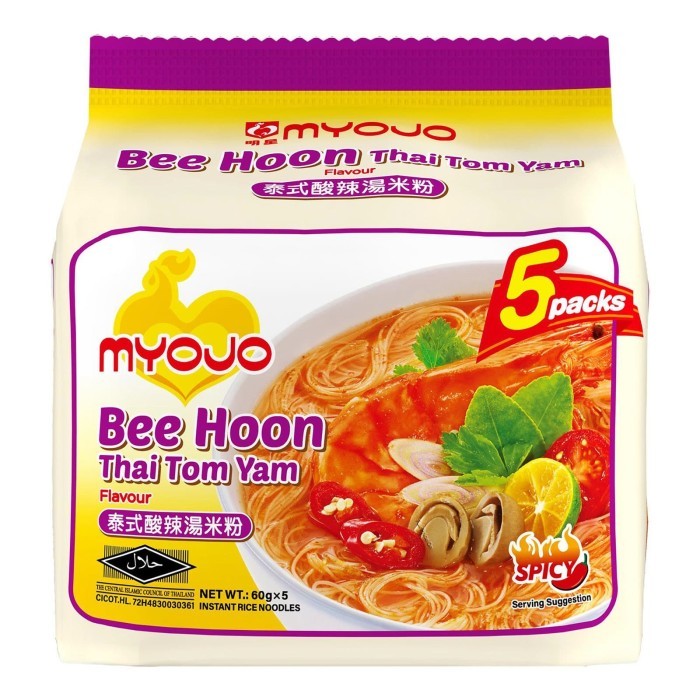 

Myojo Instant Bee Hoon (bihun) - Chicken/ tom yam/ soto