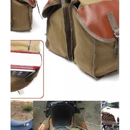 Tas Samping tas motor sidebag tas barang kawasaki W175 Terlaris