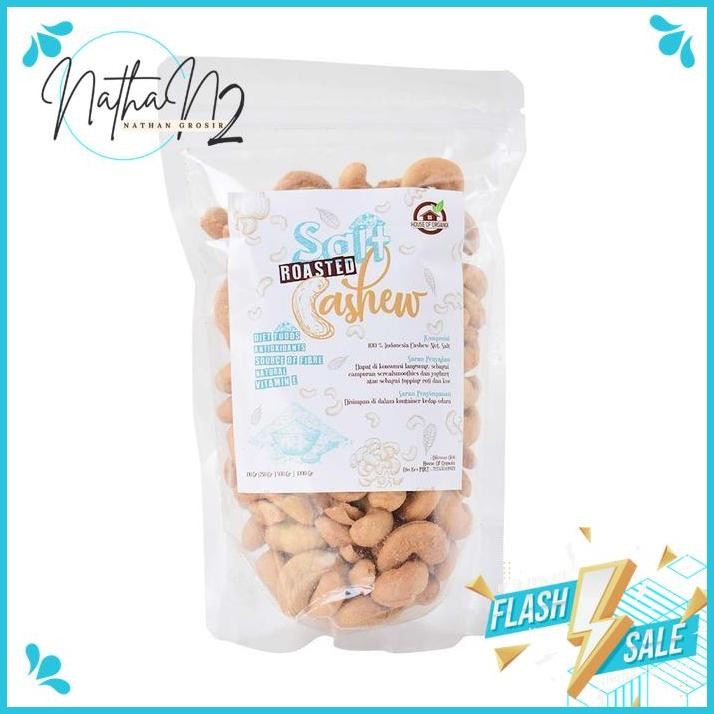 

SALT ROASTED CASHEW 100 GR BY NATHAN'S GROSIR PRODUK BAGUS !!