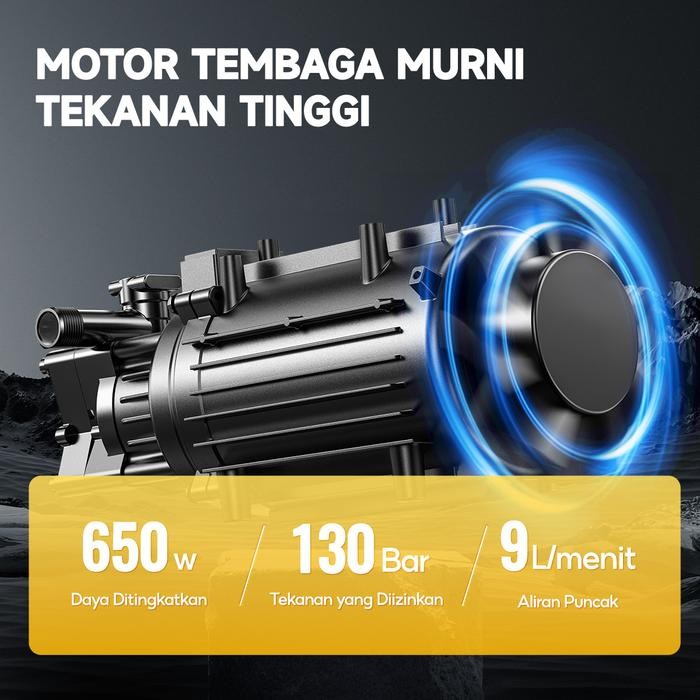 terbaru  botol busa gratissoarfly cuci mobil tekanan tinggi alat steam cuci motor & mobil jet