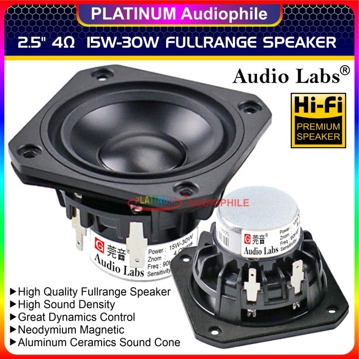 Speaker Full range 2.5 inch Neodymium premium speaker Fullrange