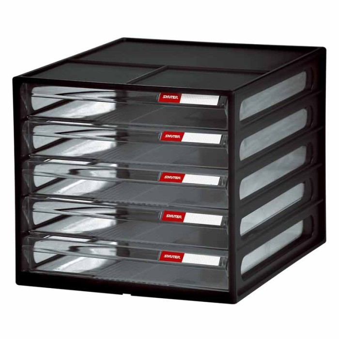 

Rak DD-105P Shuter Desk File Organizer (Black)