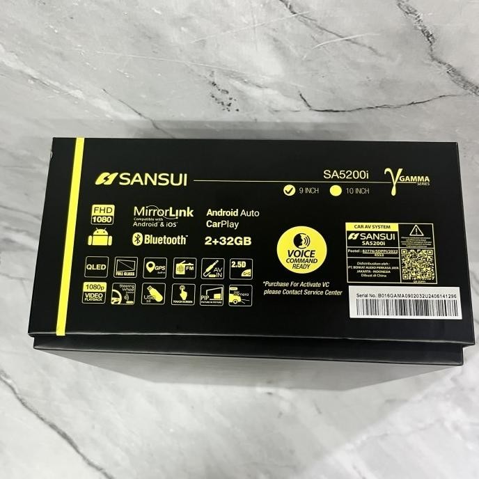 PROMO / Head unit Android 9inch Sansui NON COD