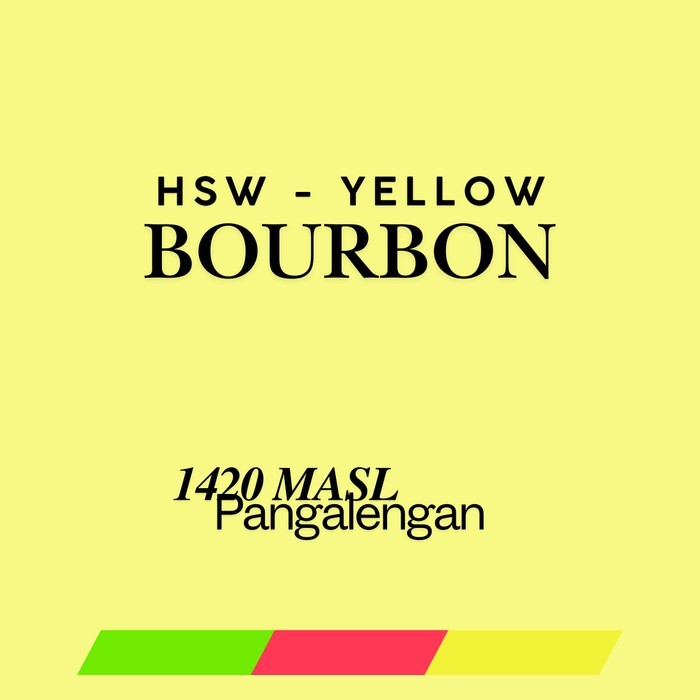 

Promo Specialty Greenbeans Yellow Bourbon Hs Washed Pangalengan Best Seller