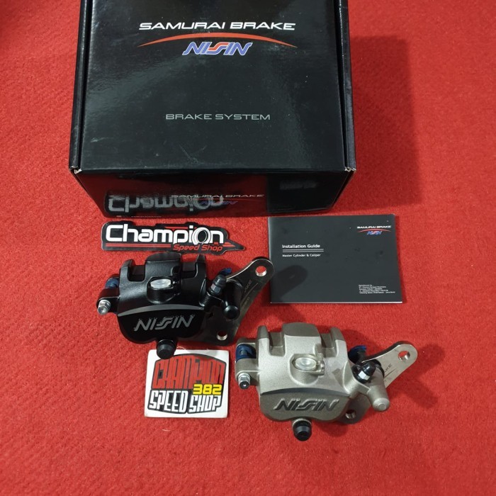 Kaliper Depan Nissin Samurai Brake ORI Japan 2 Piston 2P NMAX Old