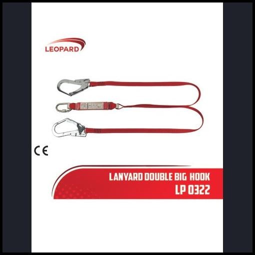 

Tali Lanyard Leopard Double Big Hook Plus Absorber Lp 0322