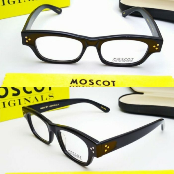 Frame Kacamata Pria Kotak Moscot Hyman Premium Grade Original
