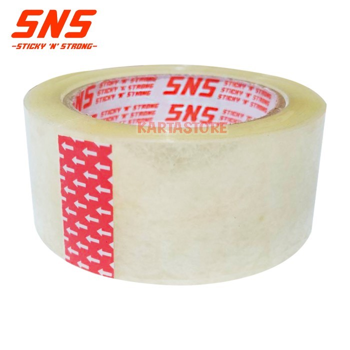 

[ 1 KARTON ] LAKBAN SNS BENING/COKLAT 100 YARD KHUSUS SAMEDAY INSTANT