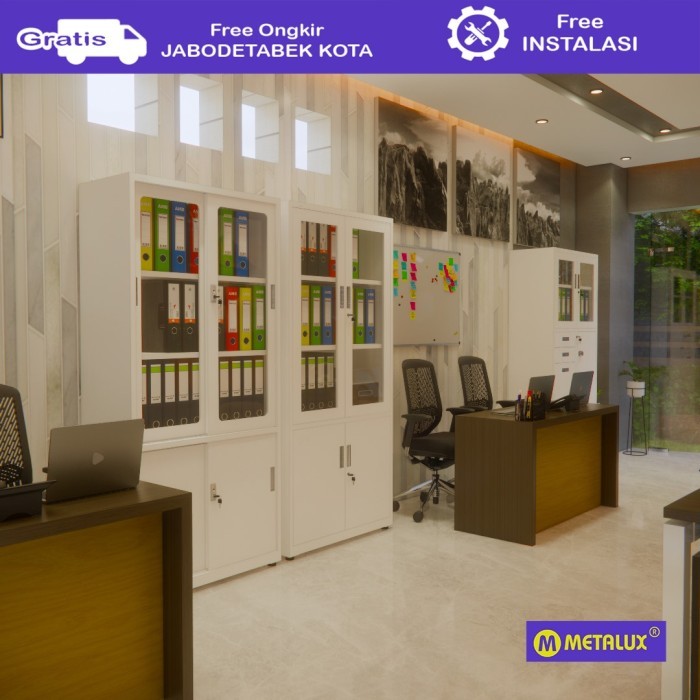 

METALUX BUZEN - LEMARI KANTOR/ARSIP METAL OFFICE CABINET
