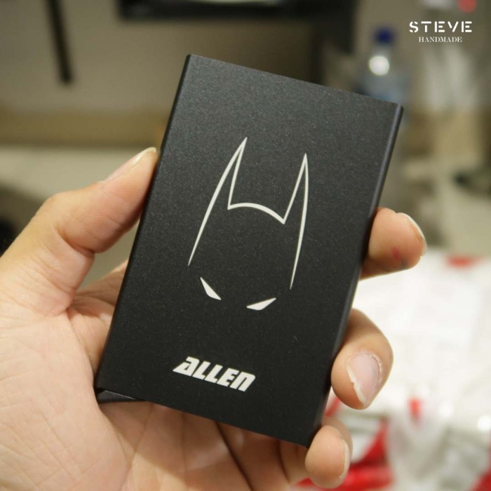 

CARD HOLDER SLIM STYLE A (CUSTOM LASER LOGO & HURUF)