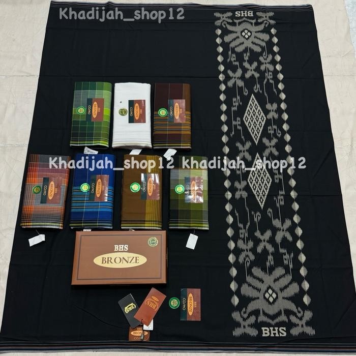 Sarung BHS Cosmo Bronze Putih Original