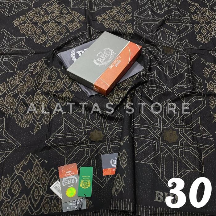 Sarung BHS Infinity Grade Silver 100% ORI Sarung BHS Infinity Batik Silver
