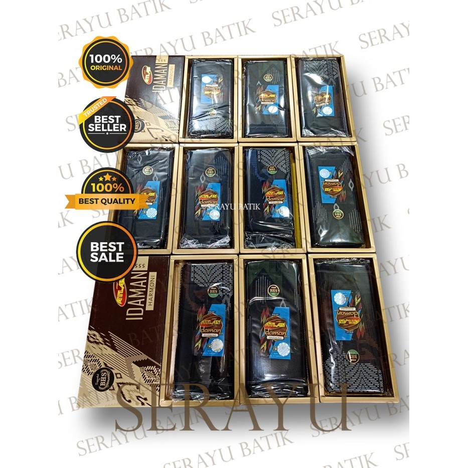 Sarung Atlas (Grosir) - Idaman Harmoni Kembang Motif BHS