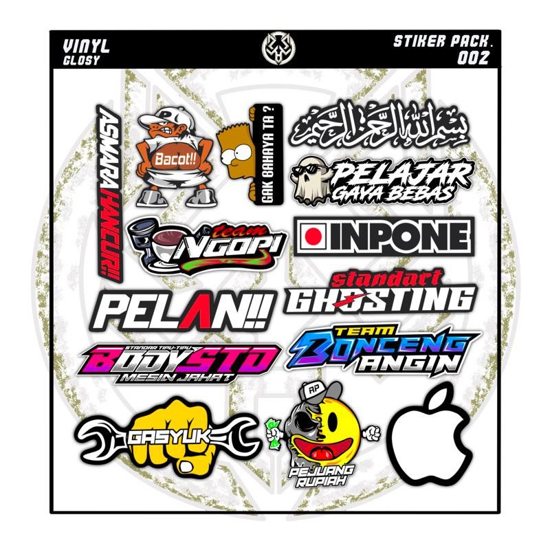 

Discount Stiker Hollogram / Vinyl Golosi All Pack Voll 002 / Stiker 1 Pack Terbaik / Stiker Vinyl Motor / Motor Stiker Shock / Stiker Sedang Trend