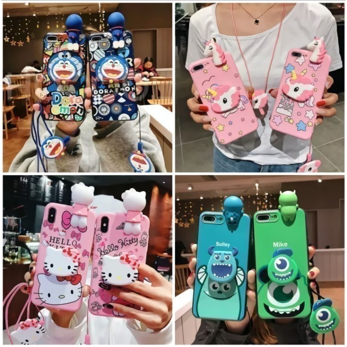 EKSLUSIF Casing Hp Peep & Pop Case Xiaomi Redmi Mi A1 Mi A2 Mi A2 Lite Mi A3