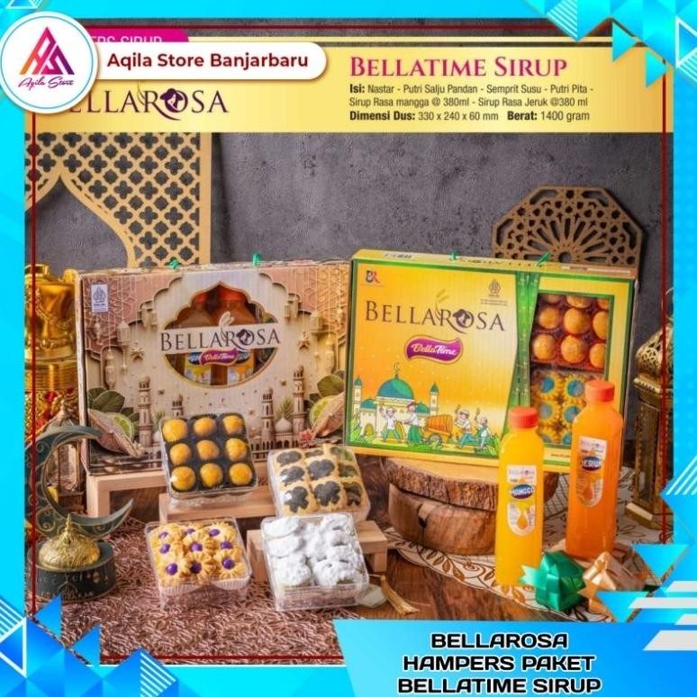 

New Arival Bellarosa Paket Kue Lebaran / Bellarosa Paket Kue Kering Berkah / Bellarosa Hampers Paket Platinum / Bellarosa Paket Sirup Jeruk Termurah