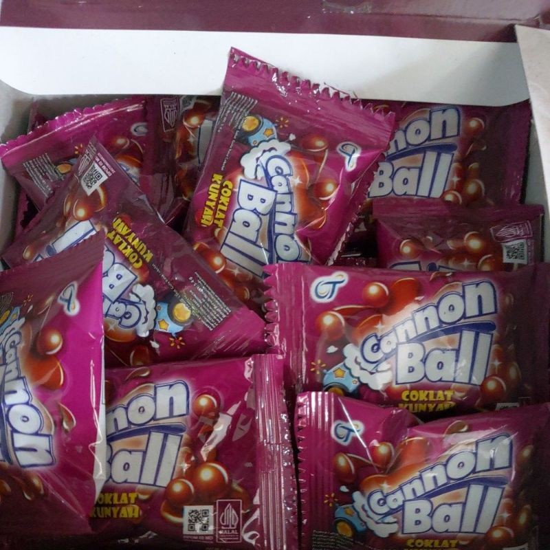 

canon ball cokelat