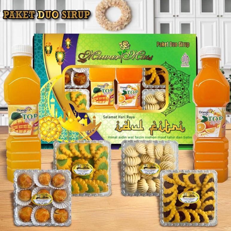 

fb-43 Kue Lebaran Sirup Duo Mawar Mas 4 Toples Berkualitas