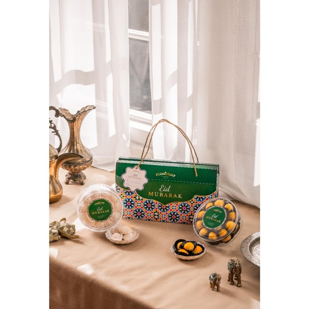 

AURORAE FLAMBOYANT HAMPERS PAKET 2 COOKIES LEBARAN / RAMADHAN / IDUL FITRI