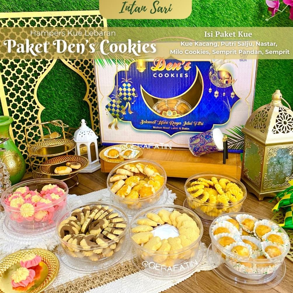 

An85 PAKET KUE KERING INTAN SARI PAKET PREMIUM ISI 6 TOPLES PARSEL IDUL FITRI 2025 / PAKET KUE KERING Terlaris