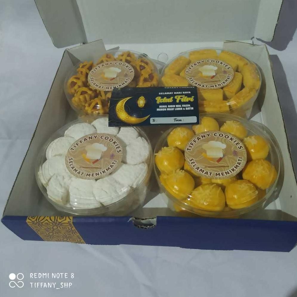 

kareemid hampers lebaran kue kering murah isi 4 toples
