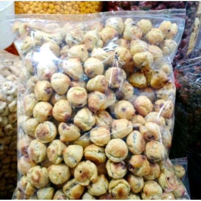 

Sale Soes kering isi cokelat berat 1kg Coklat Food Snack Makanan Manis Ready
