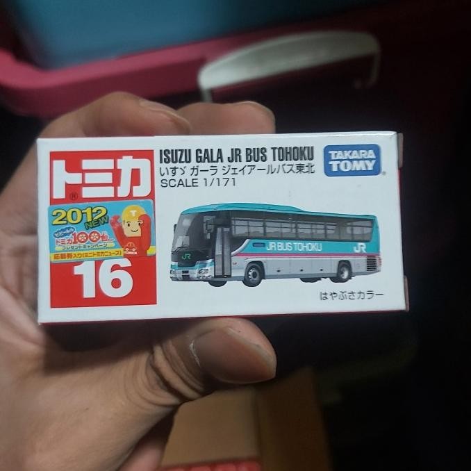 Tomica 16 ISUZU GALA JR BUS TOHOKU