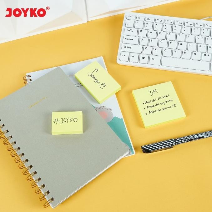 

Memo Stick Kertas Memo Tempel Sticky Note Joyko Soft Color