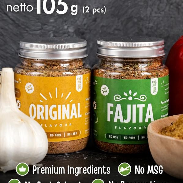 

Bundle Fajita Dryrub Picelab Bumbu Marinai Ering Erbaguna