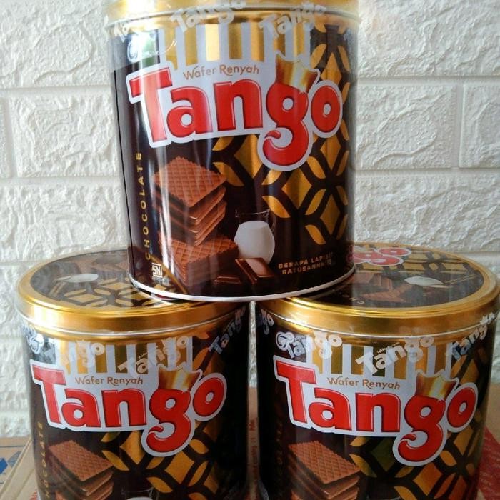 

terbaru !!! 1 dus tango wafer renyah kaleng isi 6 kaleng - camilan biscuit snacks cookies ready