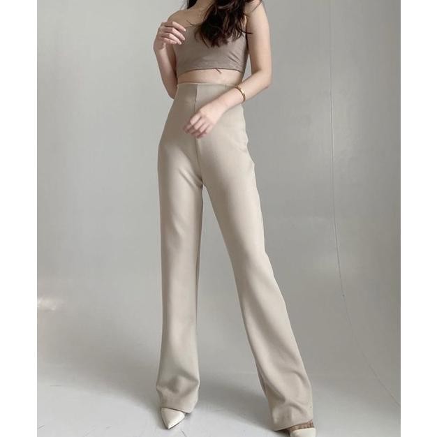 dgh-43 DENISSA PANT / CELANA KULOT BAHAN PANJANG OCLO OFFICIAL WANITA Hemat