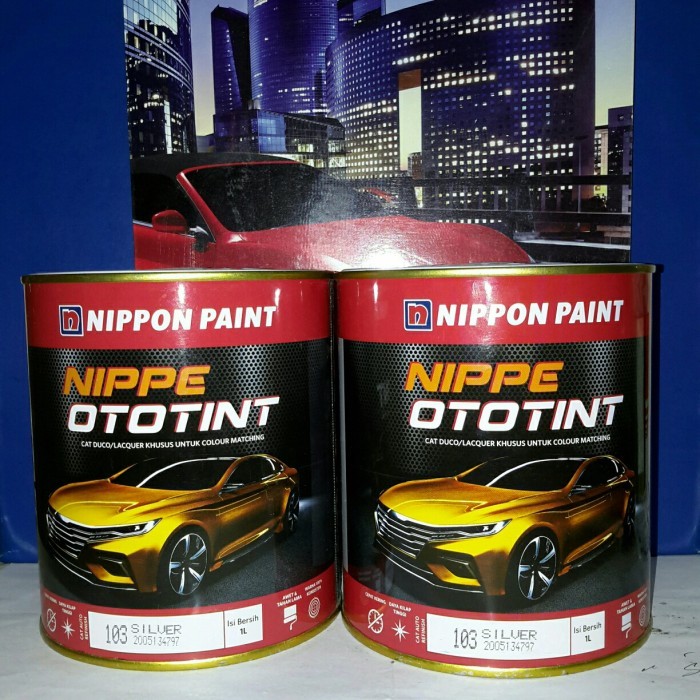 Nippe OTOTINT Cat Duco / Cat Mobil / Cat NC kode 103 Silver (1ltr)