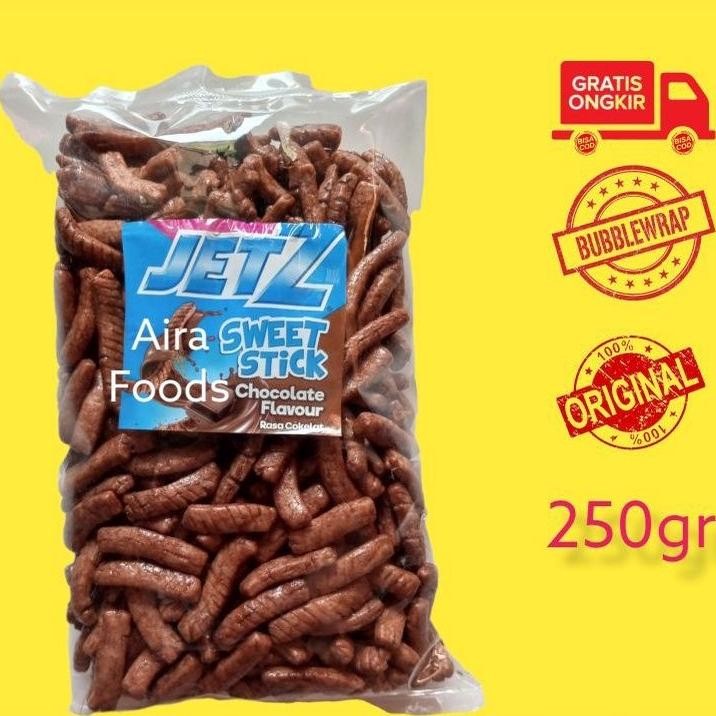 

fsd-34 JETZ INDOFOOD COKLAT STICK DAN FRENCHFRIES +-200gr Premium