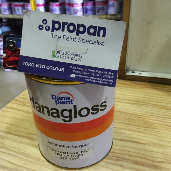 cat danagloss 1685 hella grey