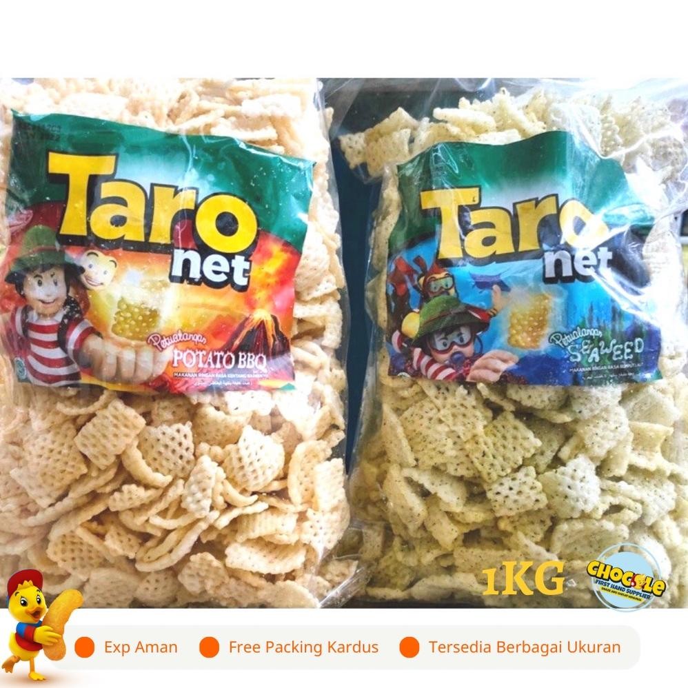 

gh-45 PROMO 1.1 TARO NET 1KG || PUSAT GROSIR SNACK DAN COKLAT KILOAN ORIGINAL || CEMILAN INDOFOOD II LEBARAN 2024 Terlaris