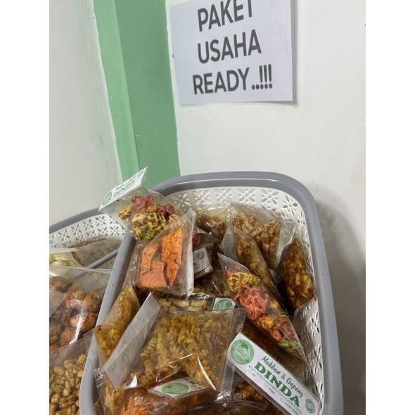 

u-45 PAKET USAHA 30rb GET 20 BUNGKUS CEMILAN Hemat